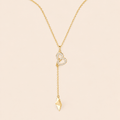HALLA Collier Plaquée Or 14K — fond crème